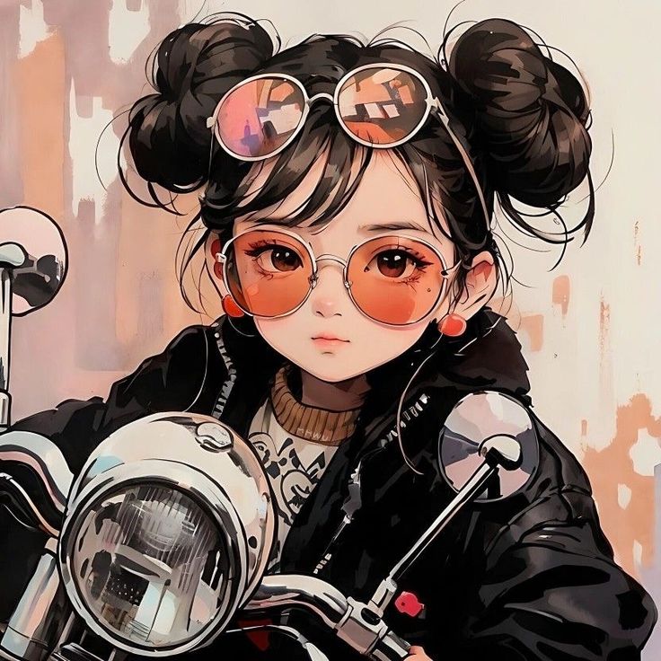 Avatar chibi nữ ngầu 